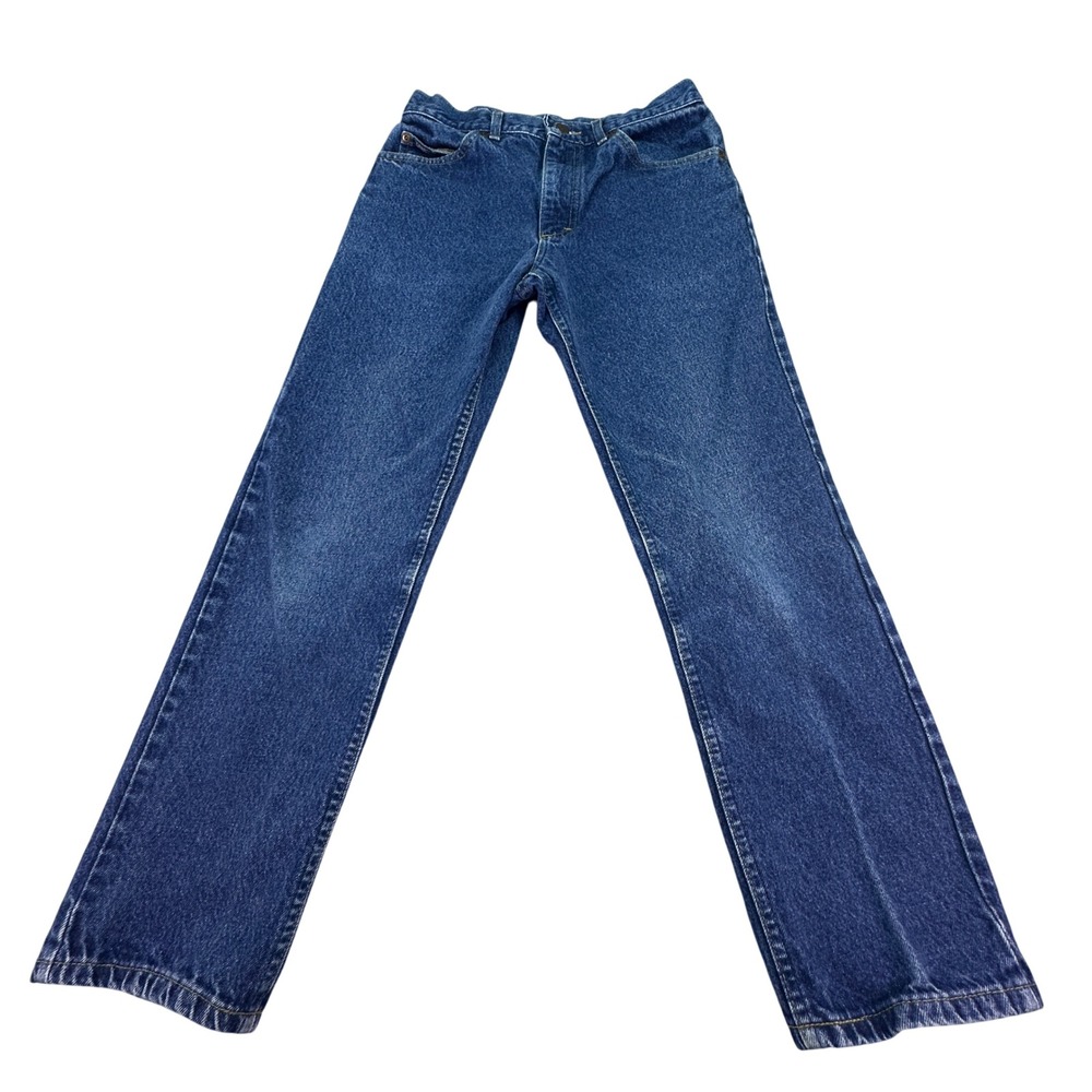 Lee Jeans Men's Size‎ 30x29 Dark Blue Wash Straight Cut Classic Fit USA Made